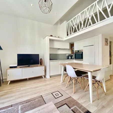 La Pietonne-plage-clim Apartmán